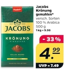 Krönung gemahlen Angebote von Jacobs bei Netto mit dem Scottie Falkensee für 4,99 €