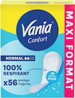 Protège-slips confort normal 100% respirant parfum fresh - VANIA à 1,35 € dans le catalogue Intermarché Hyper
