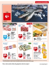 Prix et réduction Viande De Porc dans le prospectus Auchan Supermarché en cours Offre Viande De Porc dans le catalogue Auchan Supermarché du moment à la page 3