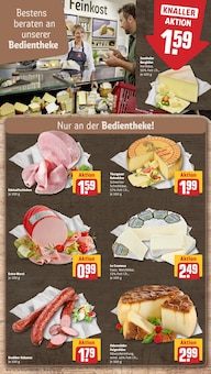 Mettwurst im REWE Prospekt "Dein Markt" mit 32 Seiten (Mannheim)