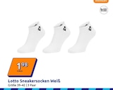 Aktuelles Sneakersocken Weiß Angebot bei Action in Kiel ab 1,98 €