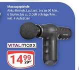 Massagepistole Angebote von Vitalmaxx bei GLOBUS Wiesbaden für 14,99 €