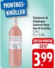 E center Salach - Samtrot Rosé fein & fruchtig Angebot im Prospekt Samtrot Rosé fein & fruchtig bei E center im Salach Prospekt für 3,99 €