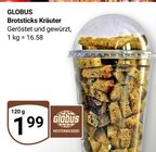 Aktuelle Nüsse Angebote bei GLOBUS in Mannheim Aktuelles Brotsticks Kräuter Angebot bei GLOBUS in Mannheim ab 1,99 €