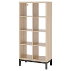 Regal mit Untergestell Eicheneff wlas/schwarz im Angebot bei IKEA in Mühlhausen Regal mit Untergestell Eicheneff wlas/schwarz Angebote von KALLAX bei IKEA Mühlhausen für 74,99 €