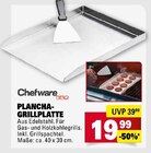 Plancha-Grillplatte Angebote von Chefware BBQ bei E center Ulm für 19,99 €