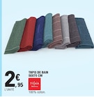 Promo Tapis de bain 50x70 cm à 2,95 € dans le catalogue E.Leclerc à Saint-Romain-de-Popey