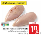 Aktuelles Frische Hähnchenbrustfilets Angebot bei EDEKA in Frankfurt (Main) ab 1,11 €