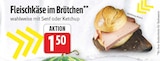 Fleischkäse im Brötchen im aktuellen E center Prospekt