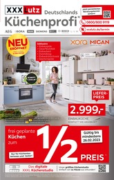 XXXLutz Möbelhäuser Prospekt für Hilpoltstein: Deutschlands Küchenprofi, 12 Seiten, 30.01.2023 - 18.02.2023