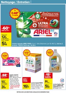 Promo Persil dans le catalogue Carrefour du moment à la page 64