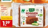 Bio Roggenvollkornbrot im Netto Marken-Discount Prospekt Bio Roggenvollkornbrot von BioBio im aktuellen Netto Marken-Discount Prospekt für 1,29 €