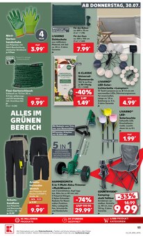 Rasenmäher im aktuellen Kaufland Prospekt (Heidelberg) Rasenmäher im Kaufland Prospekt "Hier bin ich richtig" mit 66 Seiten (Heidelberg)
