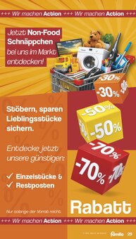 famila Nordwest Prospekt der aktuellen Woche, gültig von 22.06.2026 bis 27.06.2026 Aktueller famila Nordwest Prospekt "Markt - Angebote" mit 47 Seiten