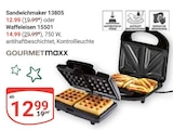 Aktuelle Waffeleisen Angebote bei GLOBUS in Bochum Aktuelles Sandwichmaker 13805 Angebot bei GLOBUS in Bochum ab 12,99 €