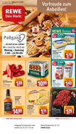 REWE Supermarkt Prospekt der aktuellen Woche mit 29 Seiten, gültig von 17.11.2025 bis 22.11.2025, in Bad Sassendorf und Umgebung Aktueller REWE Supermarkt Prospekt in Bad Sassendorf und Umgebung, "Dein Markt" mit 29 Seiten, 17.11.2025 - 22.11.2025