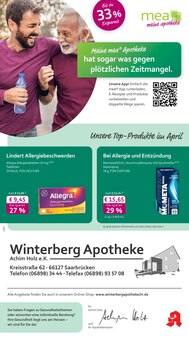 Aktueller mea - meine apotheke Prospekt "Unsere April-Angebote" für Saarbrücken Aktueller mea - meine apotheke Prospekt für Saarbrücken mit Seiten