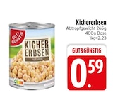 Kichererbsen von Gut & Günstig im aktuellen EDEKA Prospekt für 0,59 €