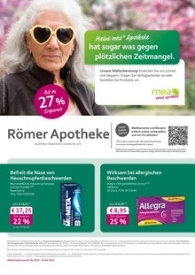 Aktueller mea - meine apotheke Prospekt