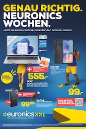 EURONICS Prospekt "GENAU RICHTIG. NEURONICS WOCHEN.", 11 Seiten, 25.06.2025 - 25.06.2025 Aktueller EURONICS Prospekt, "GENAU RICHTIG. NEURONICS WOCHEN.", mit Angeboten der Woche, gültig von 25.06.2025 bis 25.06.2025