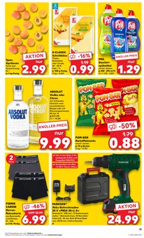 Wodka im Kaufland Prospekt "Aktuelle Angebote" mit 58 Seiten (Hannover)