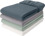 Satin-Spannbettlaken Angebote von LIVARNO bei Lidl Herford für 17,99 €