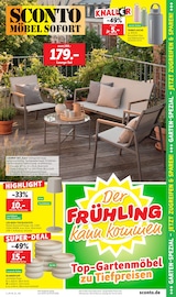 Sconto SB Möbel & Einrichtung Prospekt der aktuellen Woche mit 4 Seiten, gültig von 18.03.2026 bis 07.04.2026, in Kiel und Umgebung Aktueller Sconto SB Möbel & Einrichtung Prospekt in Kiel und Umgebung, "Der Frühling kann kommen" mit 4 Seiten, 18.03.2026 - 07.04.2026