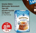 Mehlzauber Weizenmehl bei V-Markt im Prospekt "" für 0,99 €