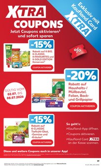 Mülleimer im Kaufland Prospekt "Hier bin ich richtig" mit 75 Seiten (Duisburg)