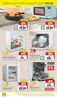 Kühlschrank Angebot im aktuellen Lidl Prospekt auf Seite 24