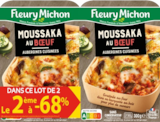 Moussaka au bœuf - Fleury Michon en promo chez Lidl Élancourt à 5,29 €