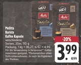 Aktuelle Melitta Angebote bei E center in Chemnitz Aktuelles Barista Kaffee Kapseln Angebot bei E center in Chemnitz ab 3,99 €