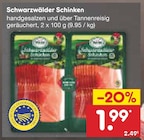Schwarzwälder Schinken für 1,99 € bei Netto Marken-Discount im Angebot Schwarzwälder Schinken im aktuellen Netto Marken-Discount Prospekt