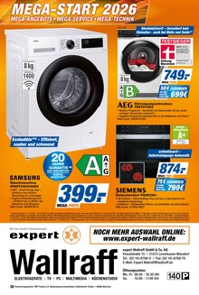Waschmaschine im aktuellen expert Prospekt (Leverkusen) Waschmaschine im expert Prospekt "Top Angebote" mit 8 Seiten (Leverkusen)