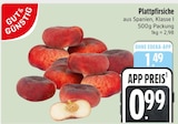 Plattpfirsiche bei E xpress im Starnberg Prospekt für 0,99 €