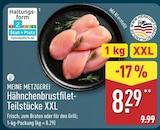 Hähnchenbrustfilet-Teilstücke XXL im ALDI Nord Prospekt Hähnchenbrustfilet-Teilstücke XXL von MEINE METZGEREI im aktuellen ALDI Nord Prospekt für 8,29 €