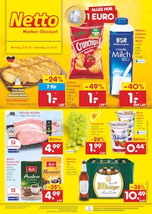 Bitburger im Netto Marken-Discount Prospekt "Aktuelle Angebote" mit 56 Seiten (Velbert)