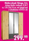Kleiderschrank Chicago im Angebot bei SB Möbel Boss in Kerpen Kleiderschrank Chicago Angebote bei SB Möbel Boss Kerpen für 299,99 €