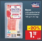Bacon bei Netto Marken-Discount im Prospekt "" für 1,11 €