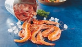 Crevettes entières cuites réfrigérées en promo chez Auchan Supermarché Lieusaint à 7,99 €