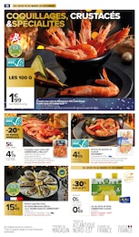 Offre Crevettes cuites dans le catalogue Carrefour Market du moment à la page 20