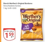 Werther's Original Bonbons im Angebot bei GLOBUS in Leipzig Werther's Original Bonbons Angebote von Storck bei GLOBUS Leipzig für 1,59 €