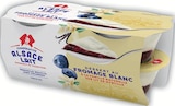 Dessert au fromage blanc à la vanille naturelle sur lit de myrtilles sauvages - ALSACE LAIT en promo chez Intermarché Hyper Dessert au fromage blanc à la vanille naturelle sur lit de myrtilles sauvages - ALSACE LAIT dans le catalogue Intermarché Hyper