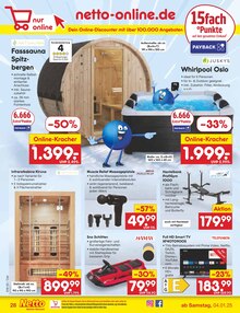 Fernseher im Netto Marken-Discount Prospekt "Aktuelle Angebote" mit 61 Seiten (Zwickau)