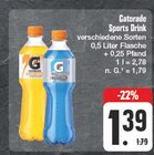 Sports Drink Angebote von Gatorade bei EDEKA Hof für 1,39 €