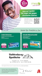 Aktueller mea - meine apotheke Apotheken Prospekt für Willstätt: Unsere Juni-Angebote mit 4} Seiten, 01.06.2025 - 30.06.2025