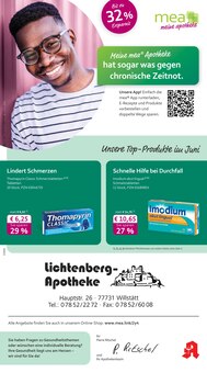 mea - meine apotheke Prospekt der Woche "Unsere Juni-Angebote" Seite 1, 01.06.2025 bis 30.06.2025 für Willstätt Aktueller mea - meine apotheke Prospekt "Unsere Juni-Angebote" Seite 1 von 4 Seiten für Willstätt