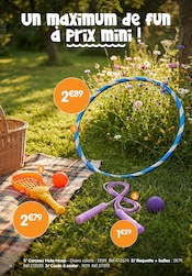 Promos Tennis dans le catalogue "Les Jeux de l'ete" de B&M à la page 10