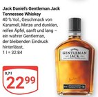 Aktuelle Jack Daniels Angebote bei GLOBUS in Pirmasens Aktuelles Gentleman Jack Tennessee Whiskey Angebot bei GLOBUS in Pirmasens ab 22,99 €