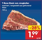 Netto Marken-Discount Neukirchen-Adorf - T-Bone Steak vom Jungbullen Angebot im Prospekt T-Bone Steak vom Jungbullen bei Netto Marken-Discount im Neukirchen-Adorf Prospekt für 1,99 €